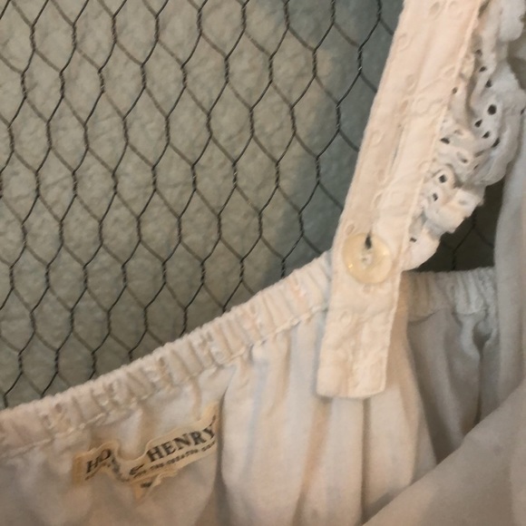 Hope and Henry jumper white eyelet 12 - Picture 7 of 7